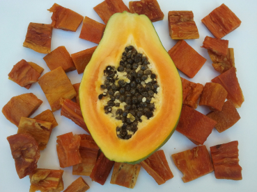 1kg Getrocknete Papaya, natur, ohne Zusätze