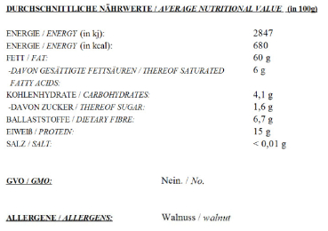 Preview: Walnusskerne "extra light", 1kg, natur