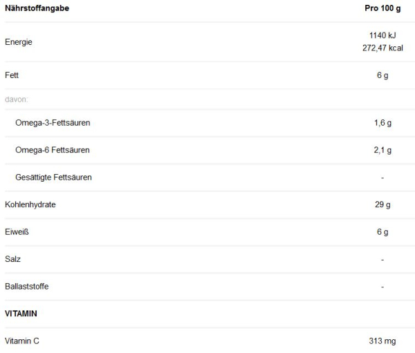 500g BIO Hagebuttenpulver, 100% rein